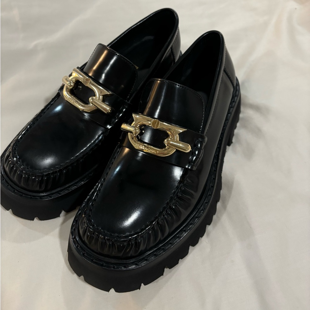 Ferragamo Chunky Platform Loafers